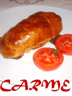 Una foto de Solomillo de cerdo con jamón en hojaldre