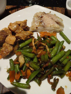 Una foto de Verduras salteadas