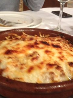 Una foto de Berenjenas parmesanas