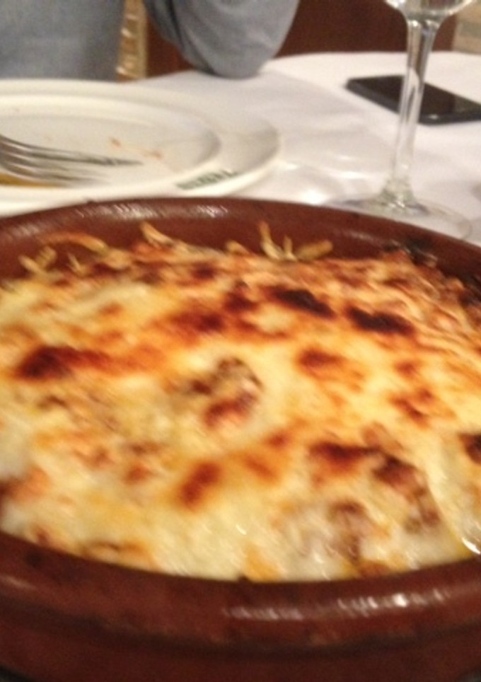 Una foto de Berenjenas parmesanas