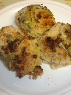 Una foto de Alcachofas rellenas del chef