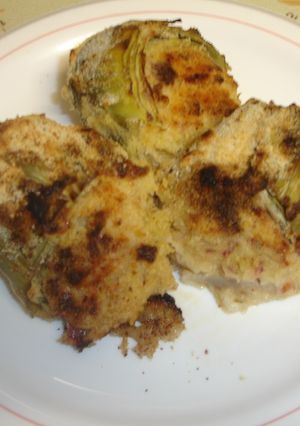 Una foto de Alcachofas rellenas del chef