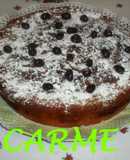 Bizcocho con cacao y café