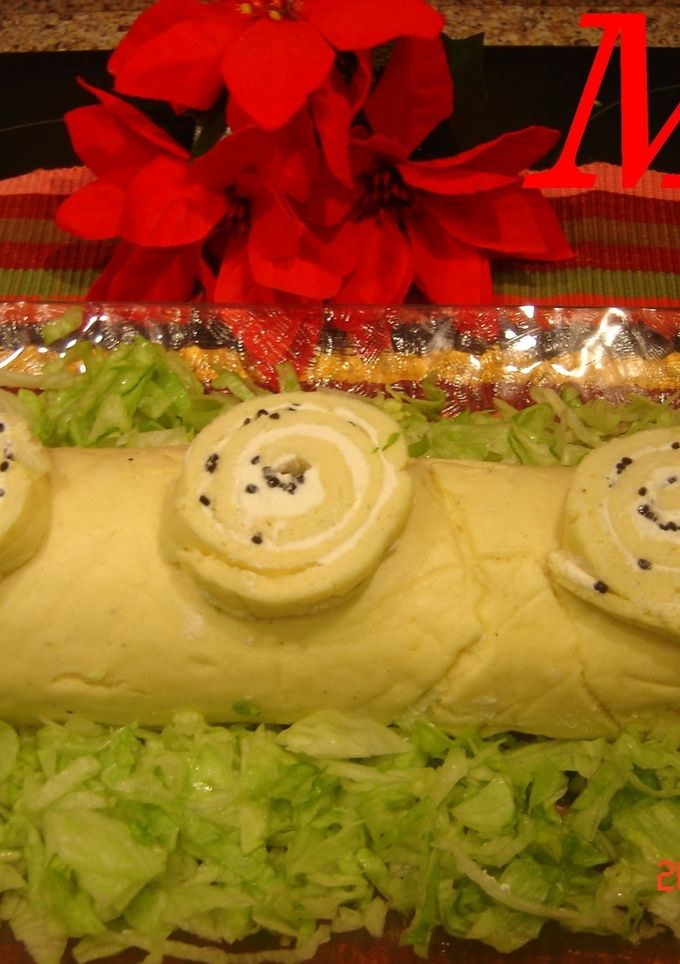 Una foto de Rollo de caviar (Canapés)