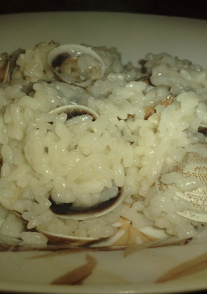 Una foto de Arroz con almejas de mi abuela