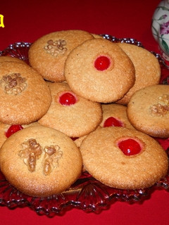 Una foto de Galletas de almendras y nueces