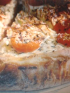 Una foto de Pastel de patatas y calabacín