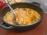 Arroz al horno catalán