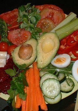 Una foto de Ensalada de crudités