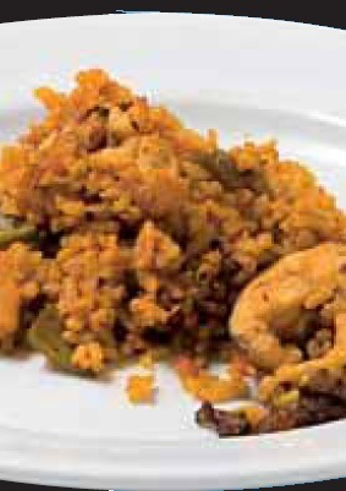Una foto de Arroz con morena
