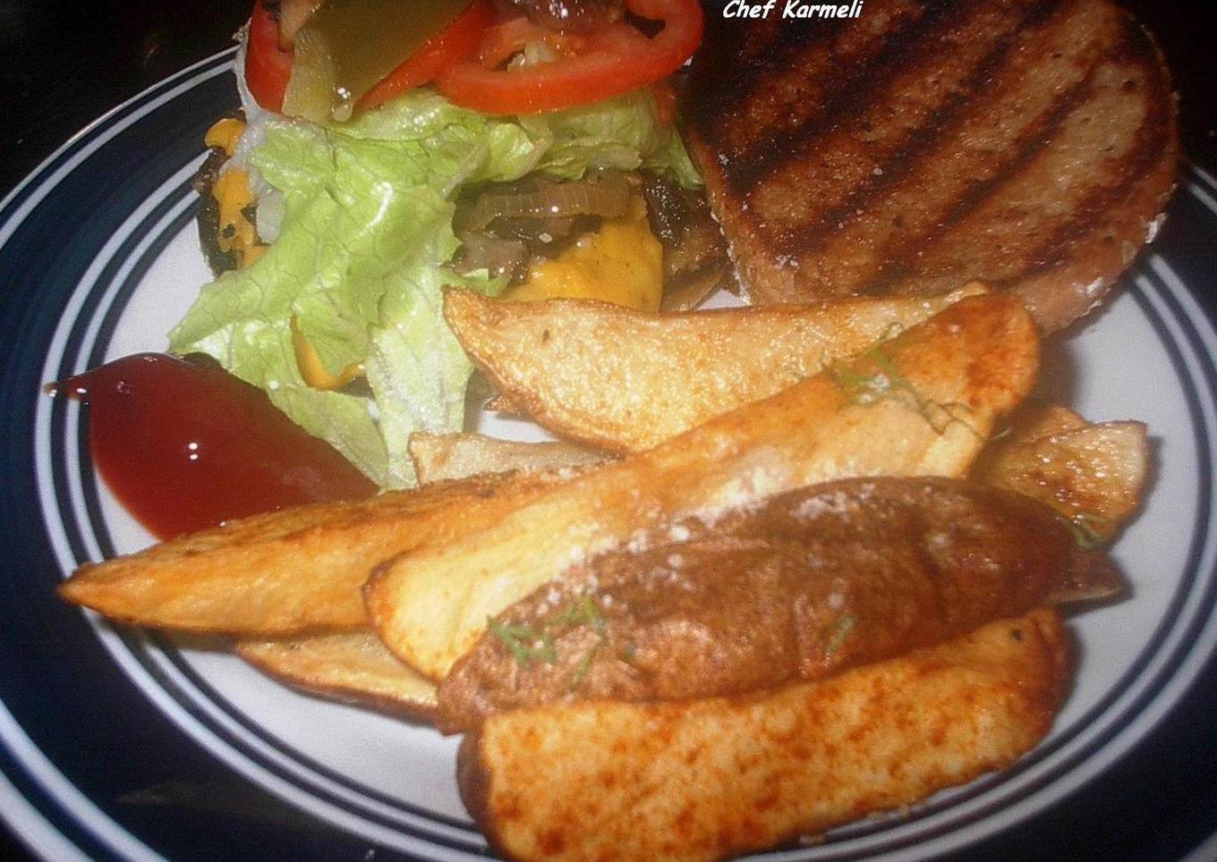 Hamburguesas orgánicas a la Karmeli