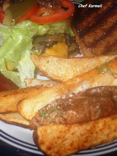 Una foto de Hamburguesas orgánicas a la Karmeli