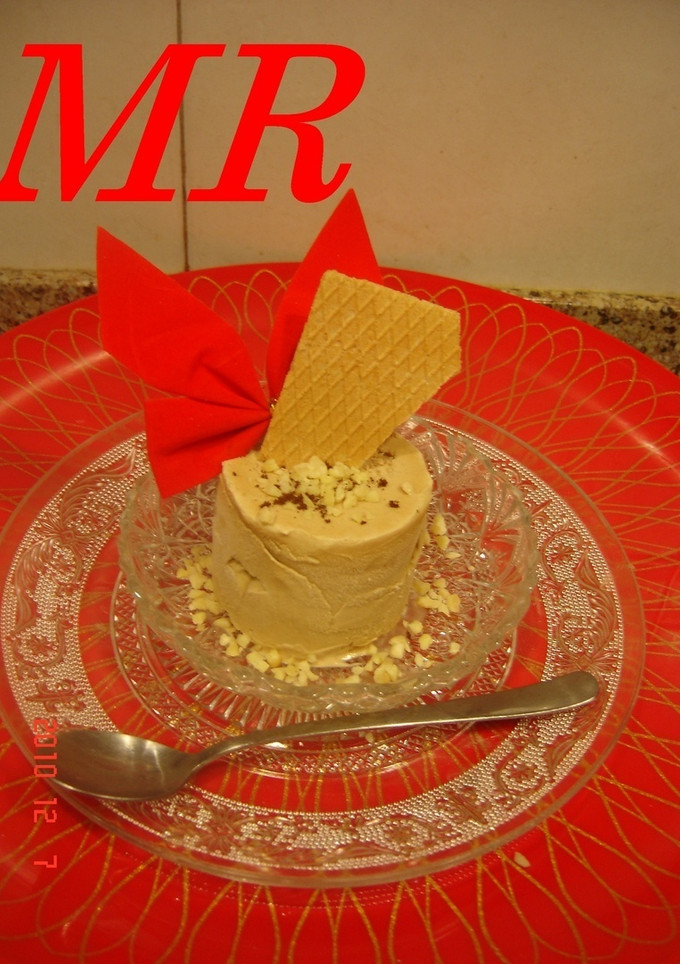 Una foto de Helado de café o tarta helada de café