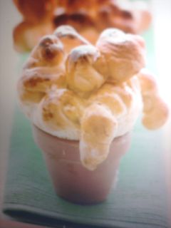 Una foto de Macetas con dulce