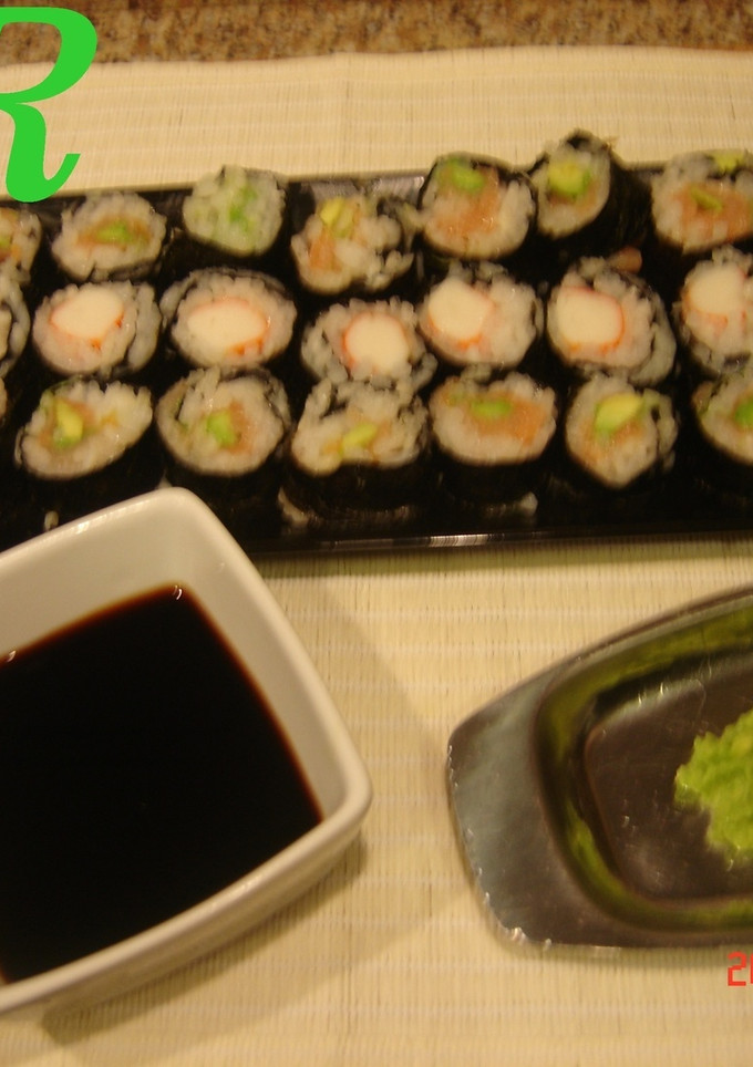 Una foto de Sushi