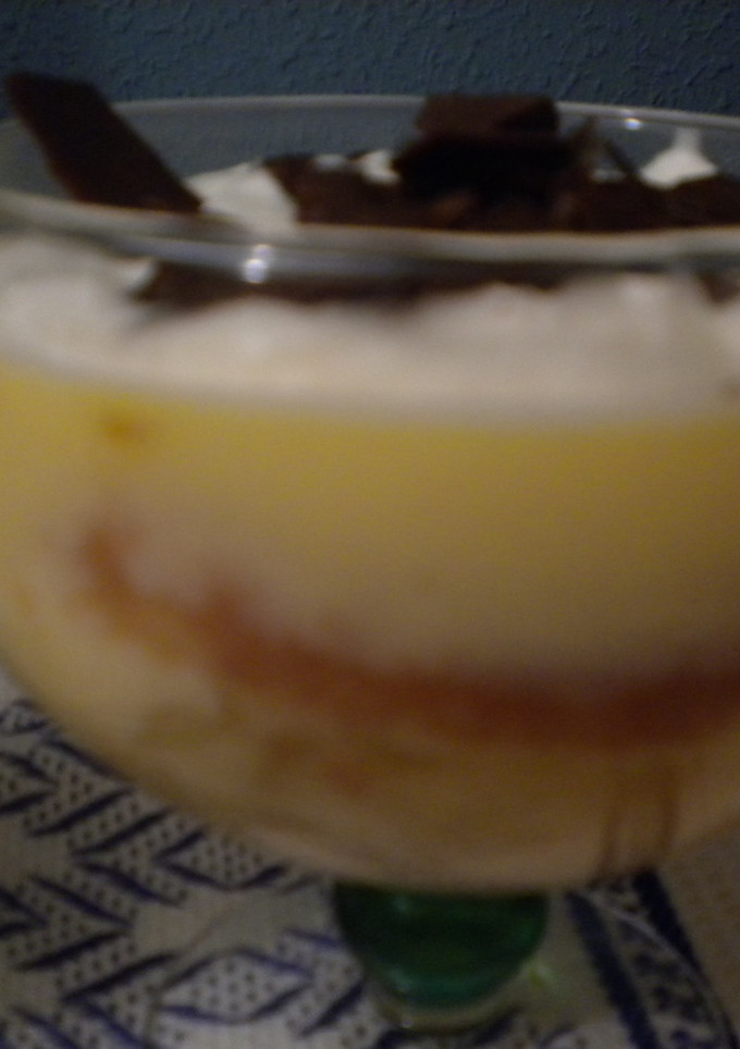 Una foto de Trifle (Postre inglés)