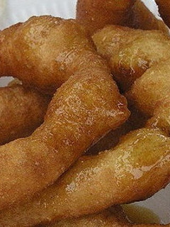 Una foto de Picarones