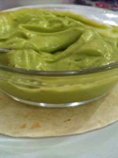 Una foto de Guacamole Casero