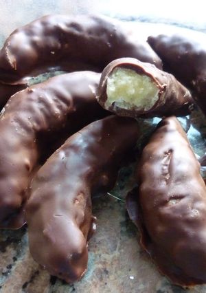 Una foto de Bananitas de chocolate caseras