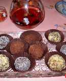 Trufas de chocolate variadas