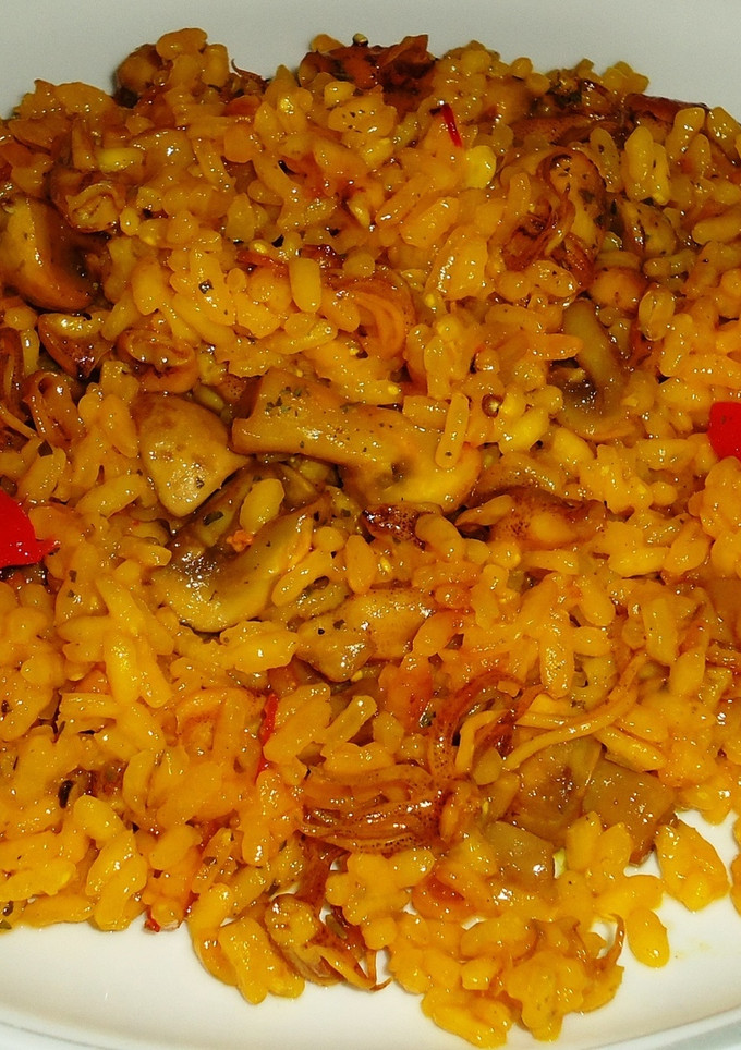 Una foto de Paella parellada