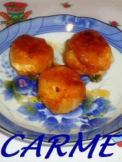 Una foto de Bocaditos de queso de cabra en hojaldre frito