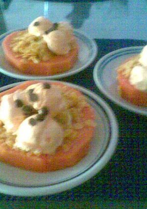 Una foto de Papayas shabaticas