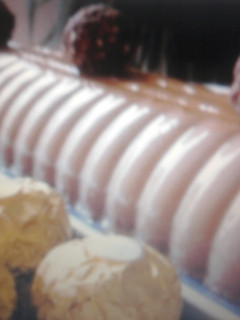 Una foto de Flan de Ferrero Rocher
