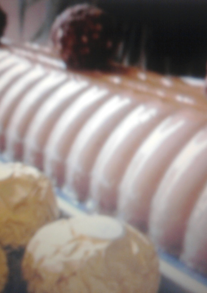 Una foto de Flan de Ferrero Rocher