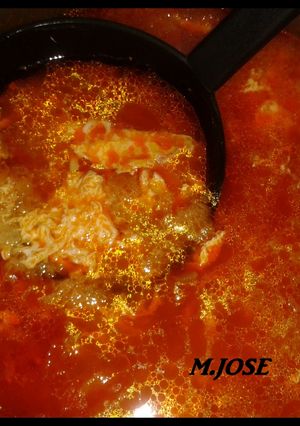 Una foto de Sopa de ajo (M.José)