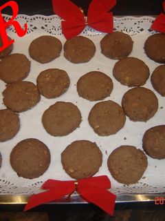 Una foto de Polvorones de chocolate
