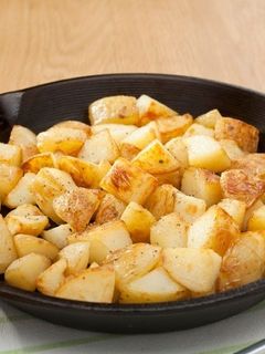 Una foto de Papas salteadas