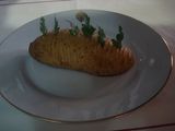Papas Hasselback