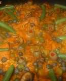 Arroz con pollo al curry (orgánico)