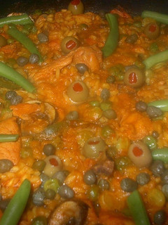 Una foto de Arroz con pollo al curry (orgánico)