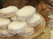 Una foto de alfajor de maicena