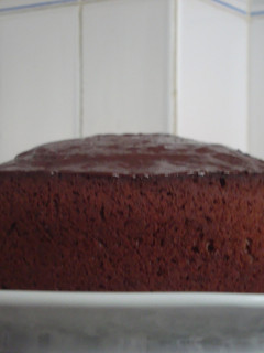 Una foto de Bizcocho rápido de chocolate