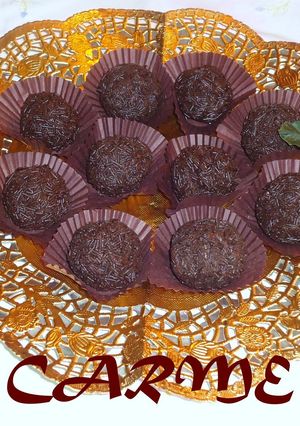 Foto principal de Trufas de chocolate con Baileys