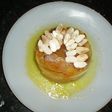 Timbal de manzana e hígado de pato