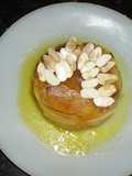 Timbal de manzana e hígado de pato