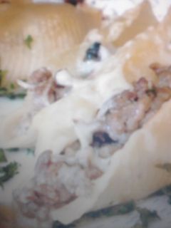Una foto de Conchas rellenas