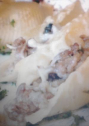 Una foto de Conchas rellenas