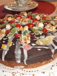 Una foto de Pastel escocés de frutas para Navidad
