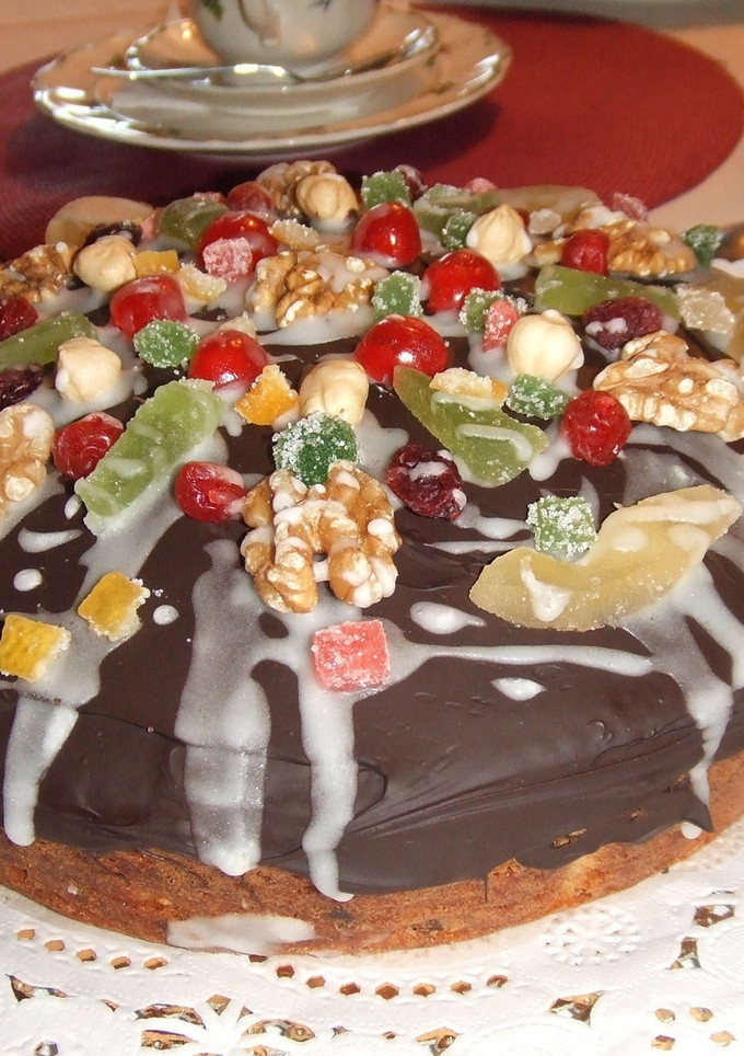 Una foto de Pastel escocés de frutas para Navidad