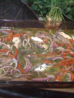 Una foto de Cebiche de sardinas