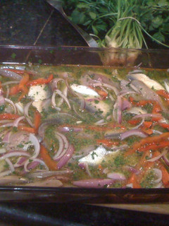 Una foto de Cebiche de sardinas