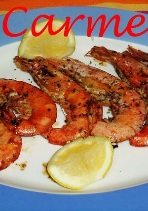 Una foto de Gambas al jerez