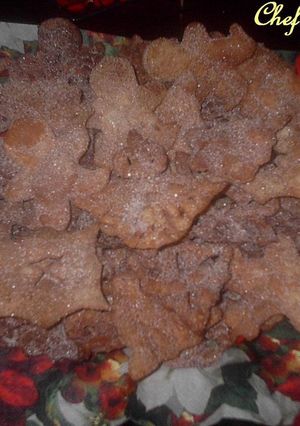 Una foto de Encajes navideños de buñuelos