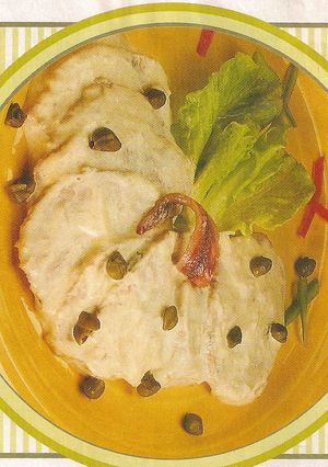 Una foto de Vitel toné con pollo