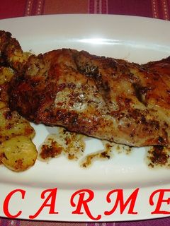 Una foto de Paletilla de cordero asada a la catalana